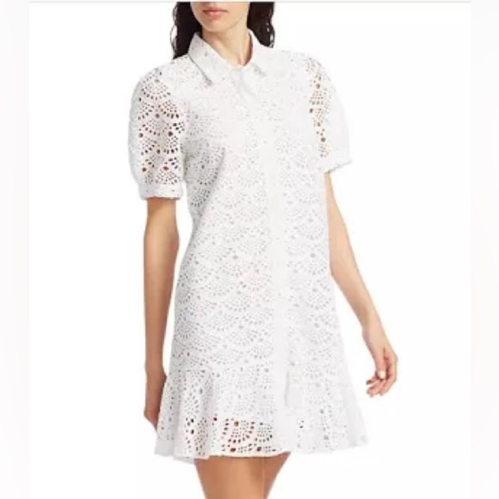 Tanya Taylor White Lace Dress